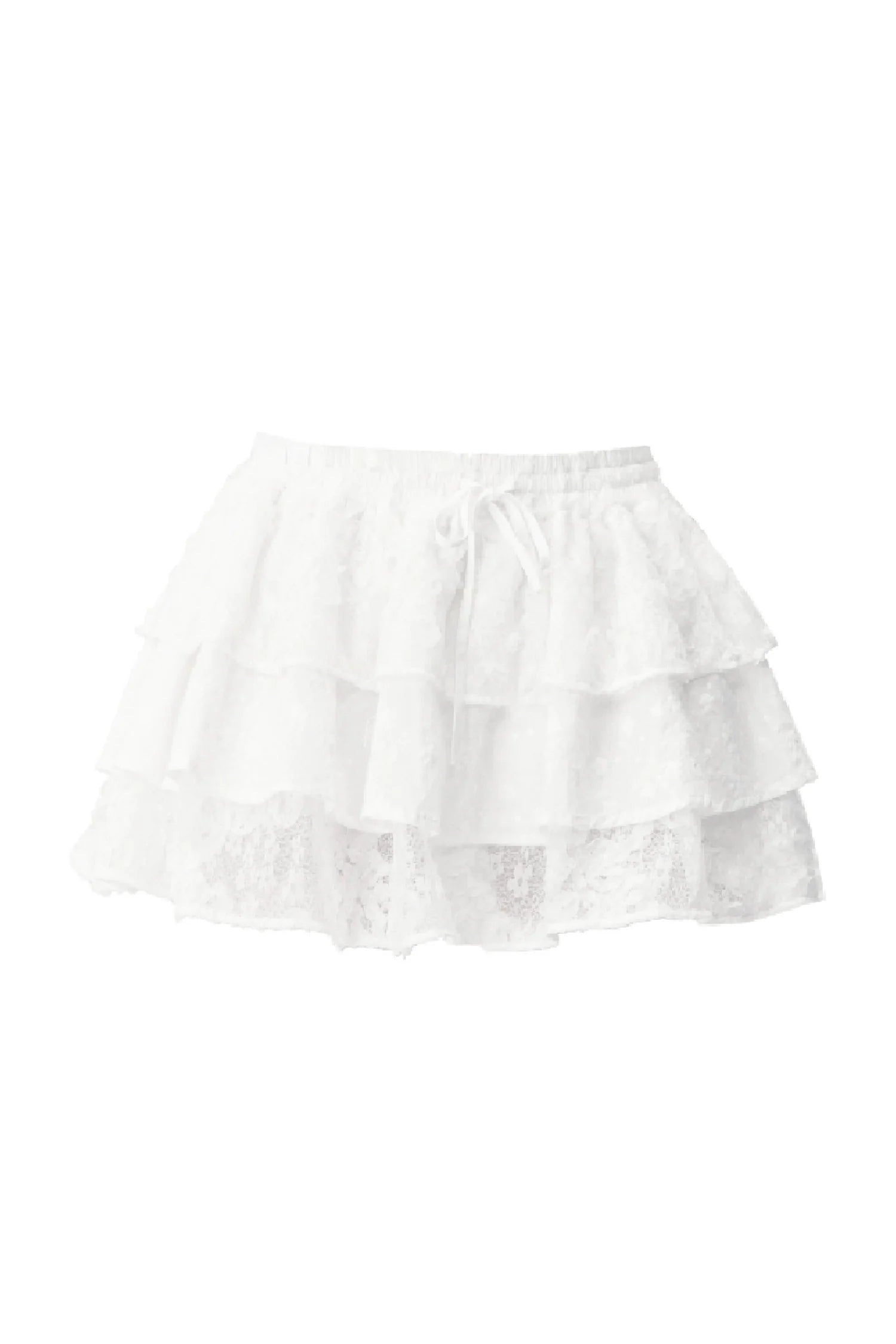 V-Neck Waist-Cinching T-Shirt and Skirt Set-Up