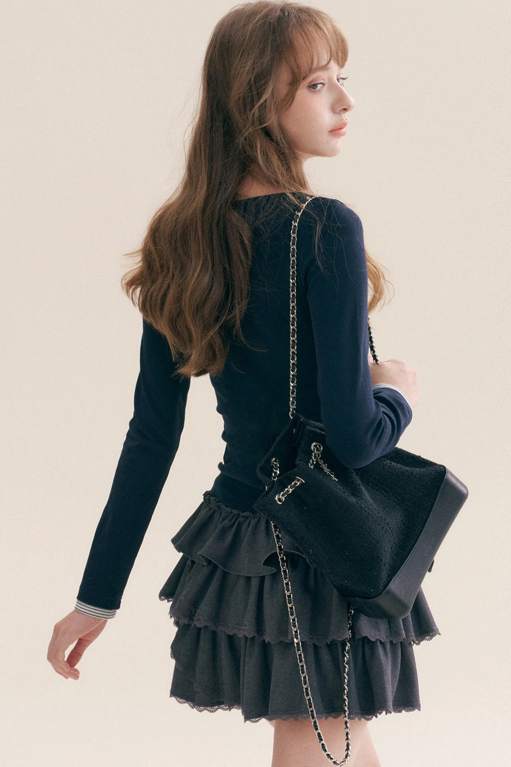 Multi-Layered Ruffle Cake Skirt