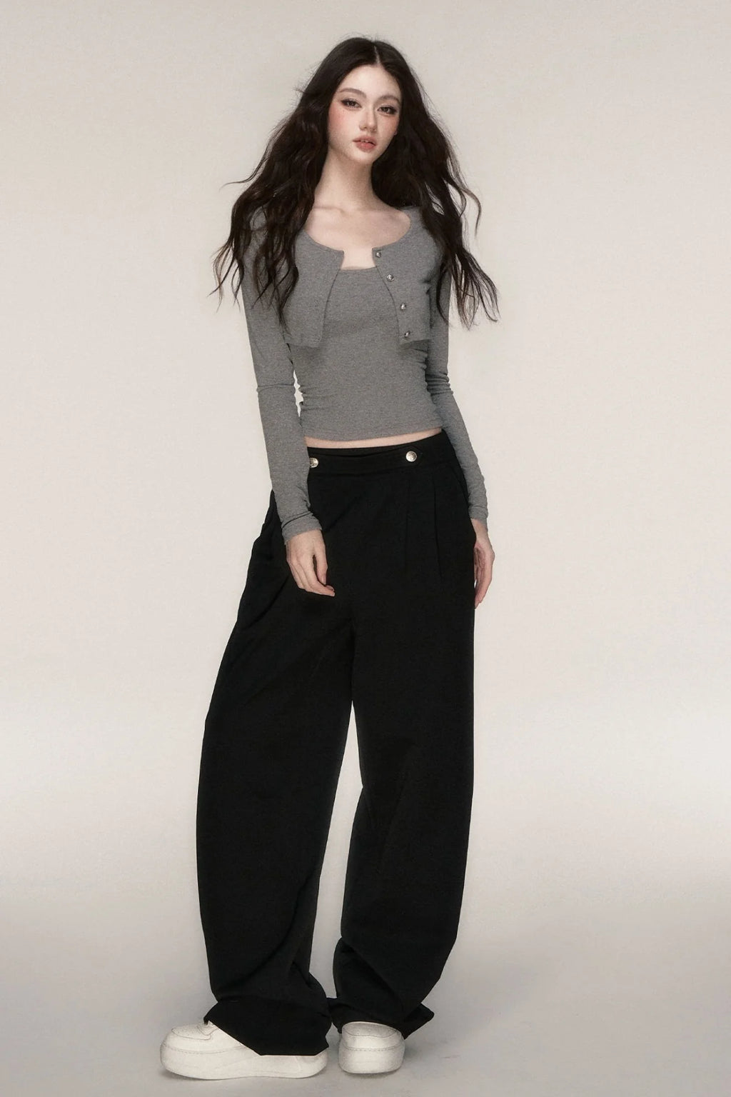Napoleon Style Straight Leg Trousers