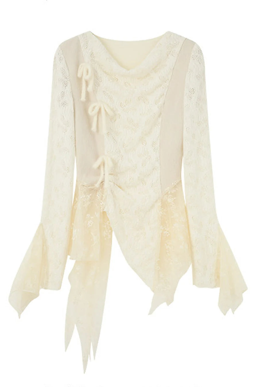 Butterfly Dream Knit Layered-Look and Skirt Set-Up