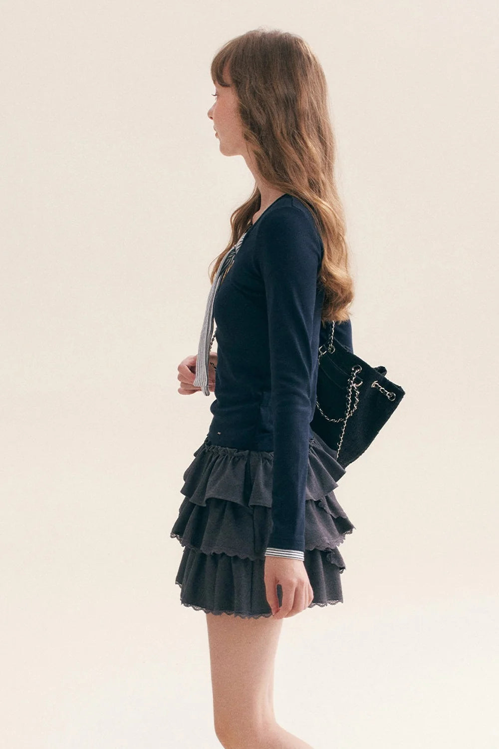 Multi-Layered Ruffle Cake Skirt