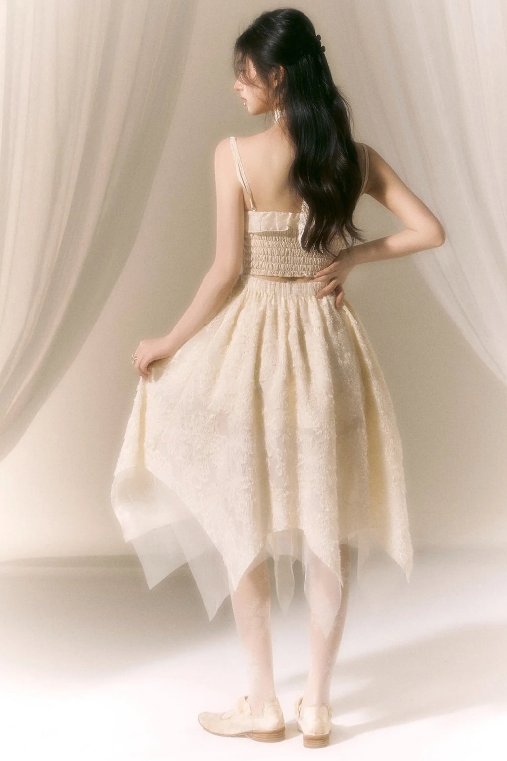French Style Rose Dress