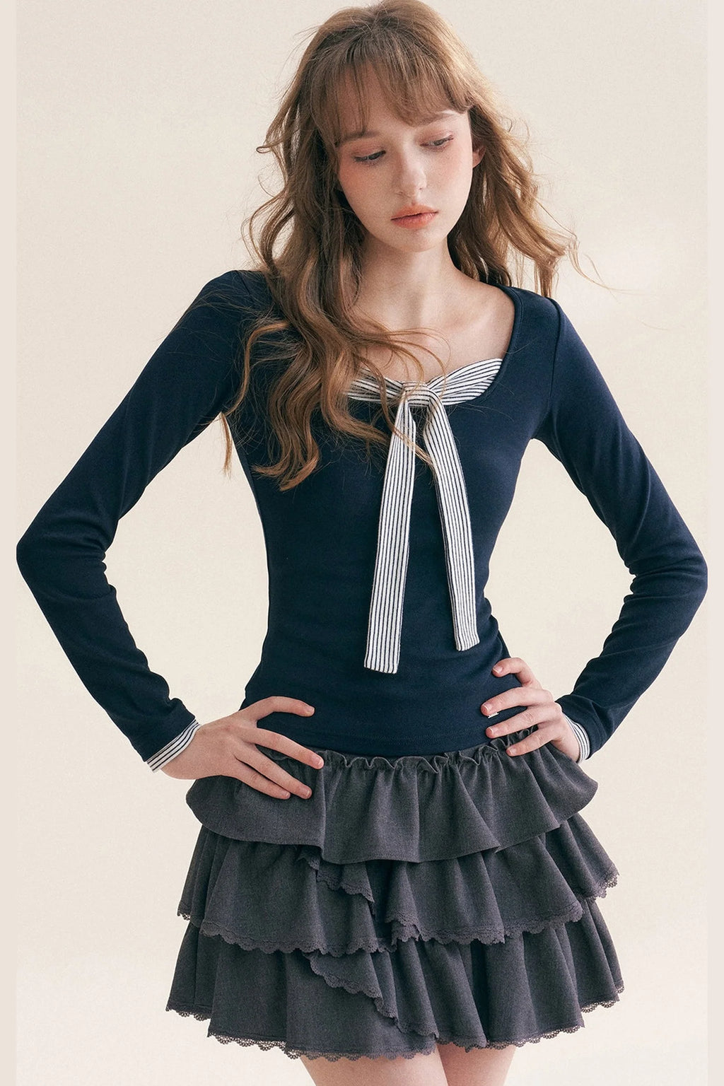 Multi-Layered Ruffle Cake Skirt