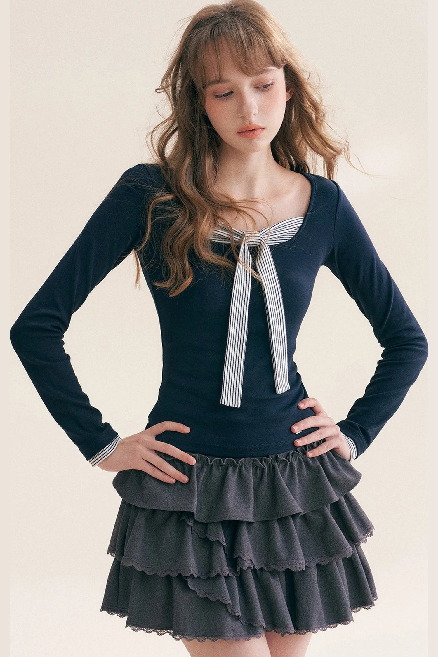 Multi-Layered Ruffle Cake Skirt