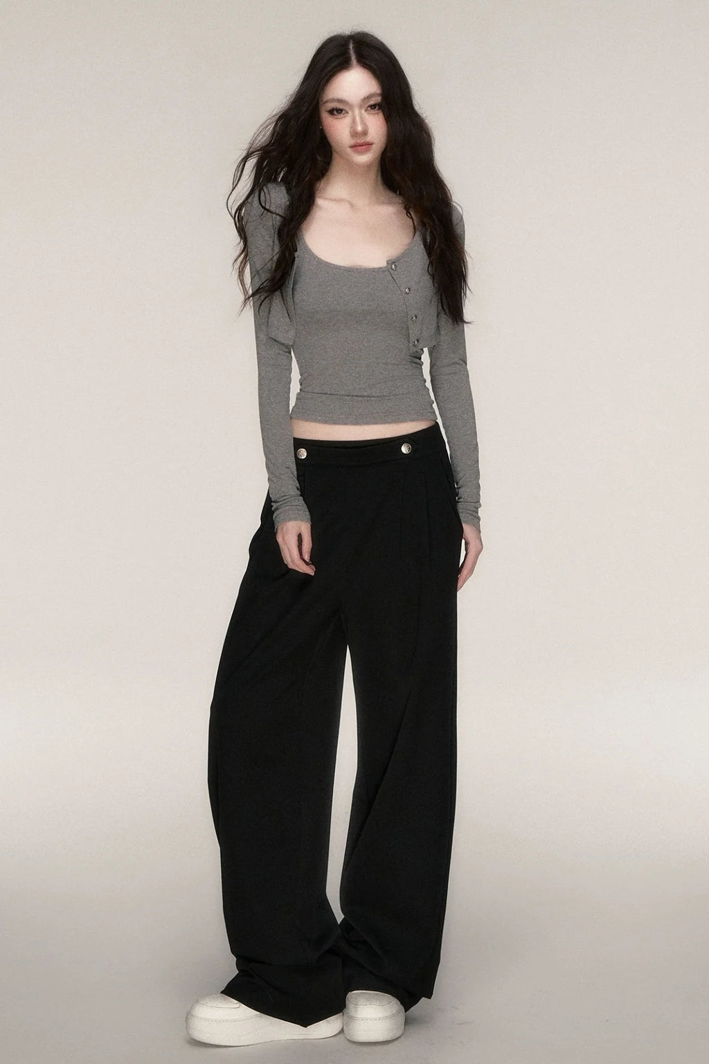 Napoleon Style Straight Leg Trousers