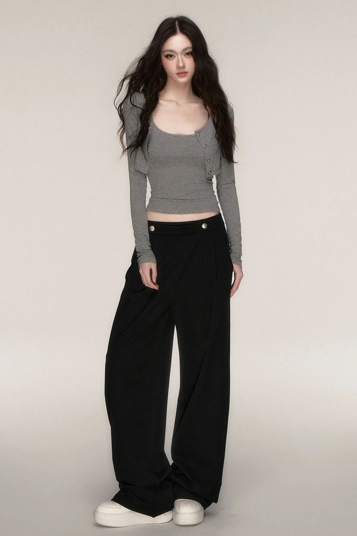 Napoleon Style Straight Leg Trousers