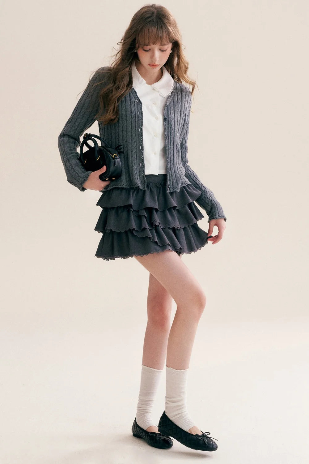 Multi-Layered Ruffle Cake Skirt