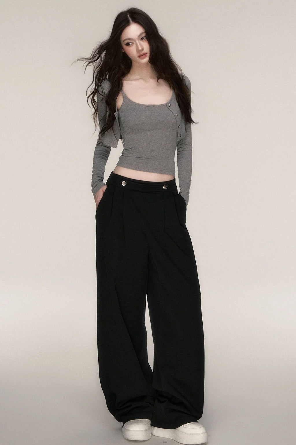 Napoleon Style Straight Leg Trousers