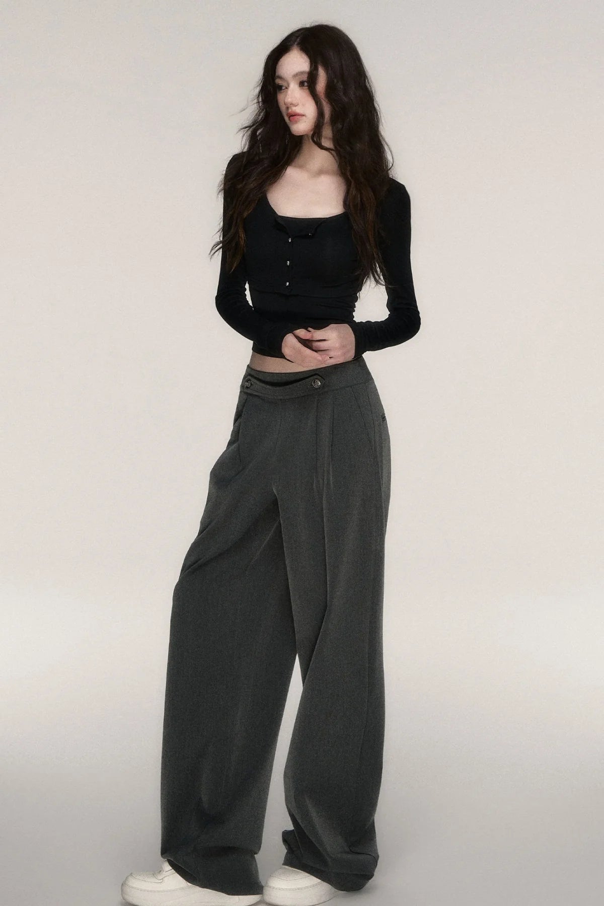 Napoleon Style Straight Leg Trousers