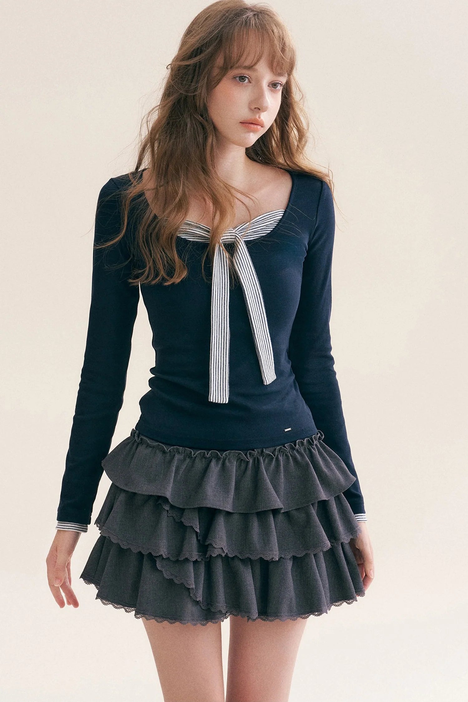 Multi-Layered Ruffle Cake Skirt