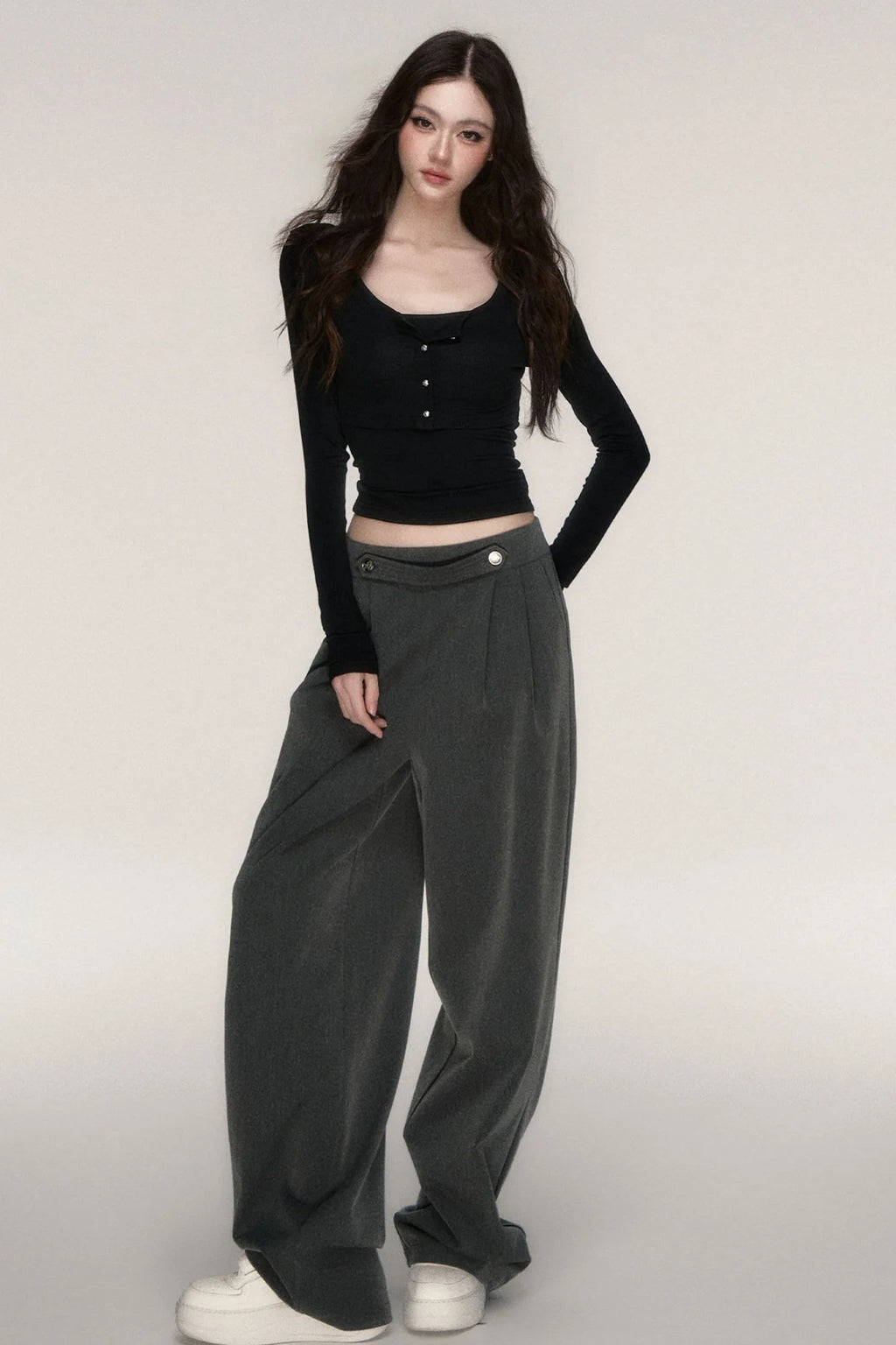 Napoleon Style Straight Leg Trousers