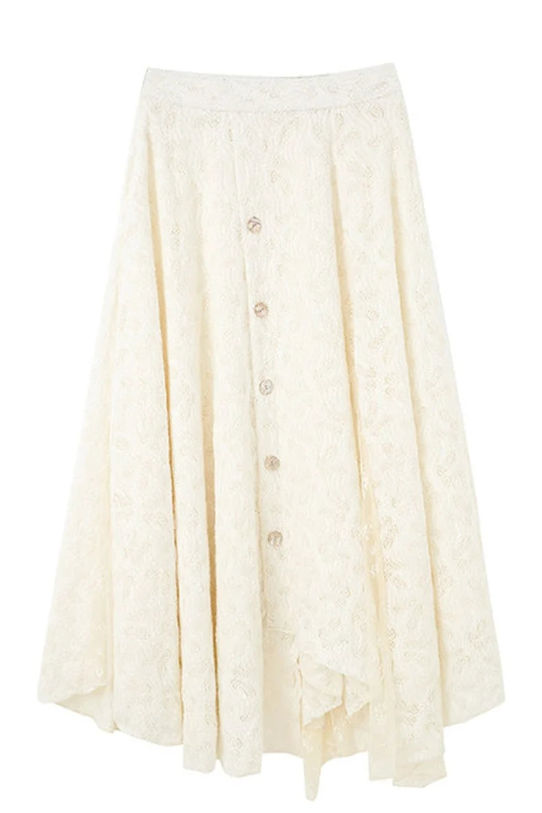 Butterfly Dream Knit Layered-Look and Skirt Set-Up