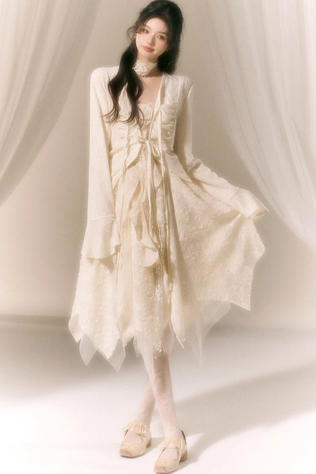 French Style Rose Dress