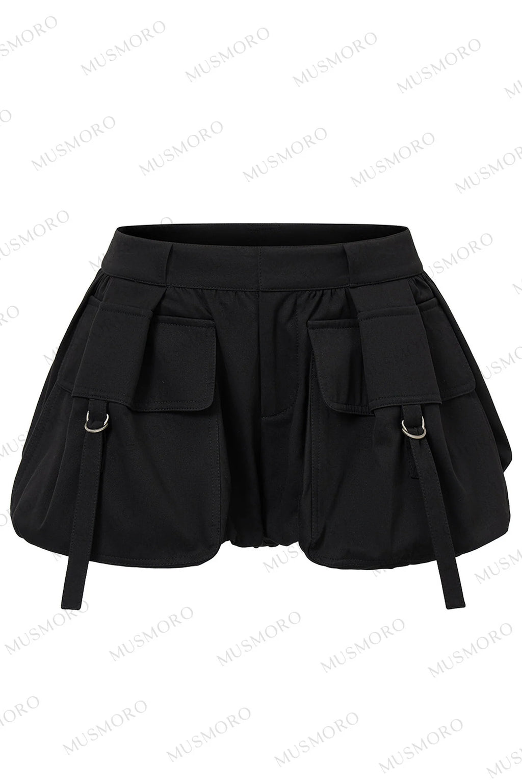 Vintage Puff Cargo Skirt Pants