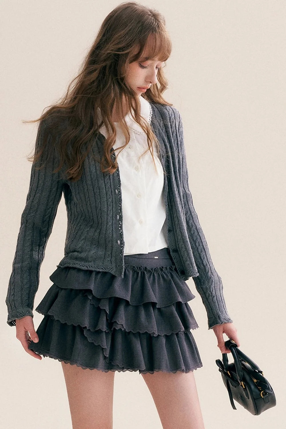 Multi-Layered Ruffle Cake Skirt