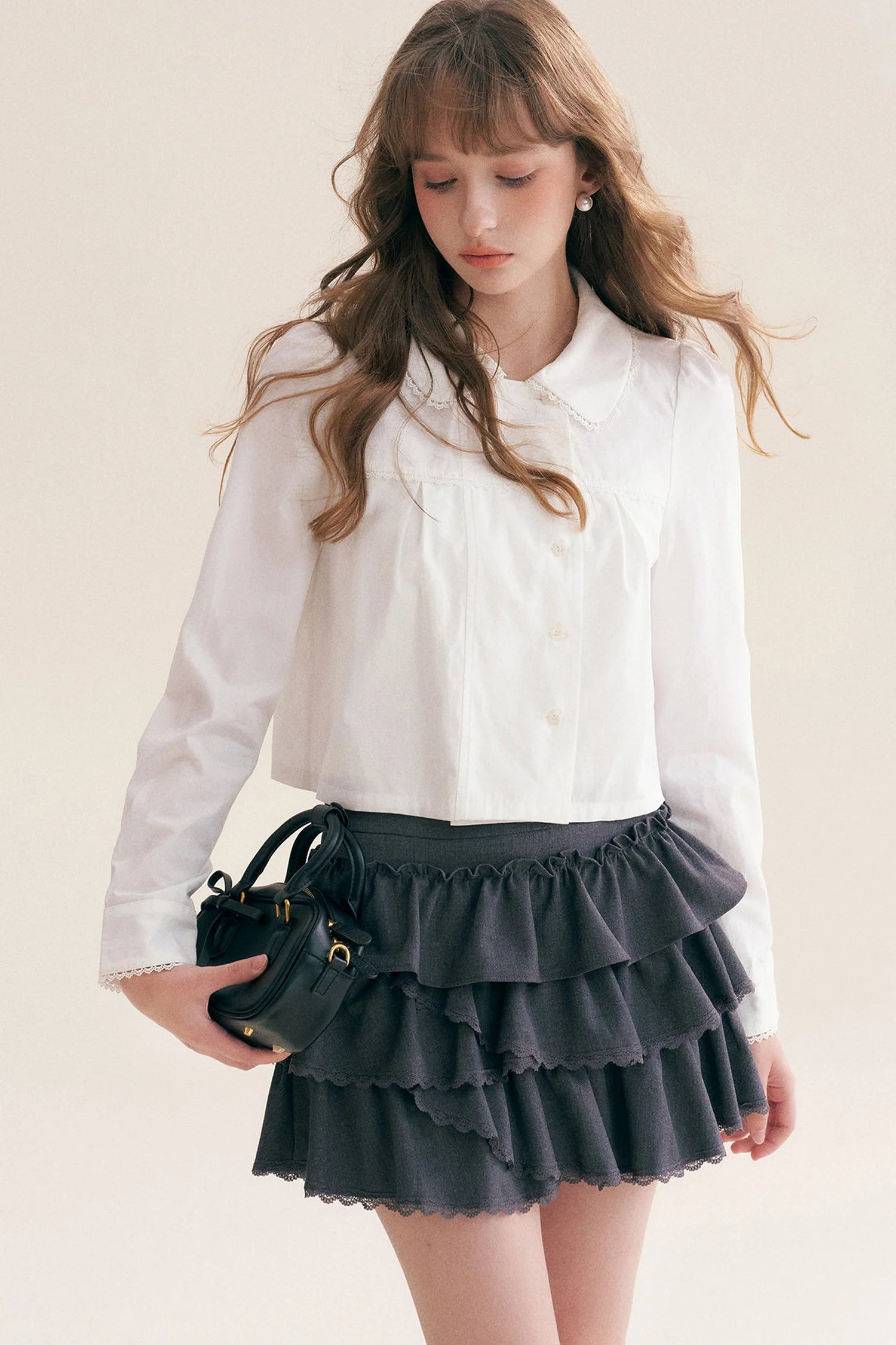 Multi-Layered Ruffle Cake Skirt