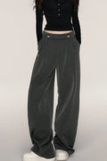 Napoleon Style Straight Leg Trousers